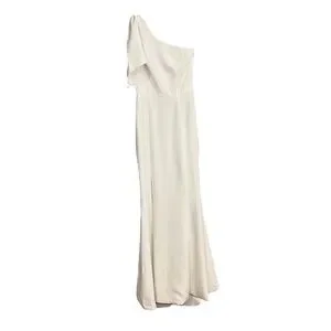 Gown SALE Dress The Population Women's Georgina One-Shoulder Bow Midi Dress  - Bodycon Crepe Gown For Evening Dress The Population Jumpsuit
